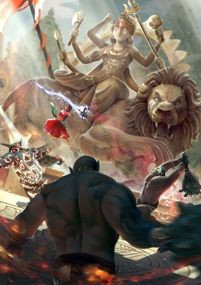 Wield the Powers of the Gods with RAJI: an Ancient Epic