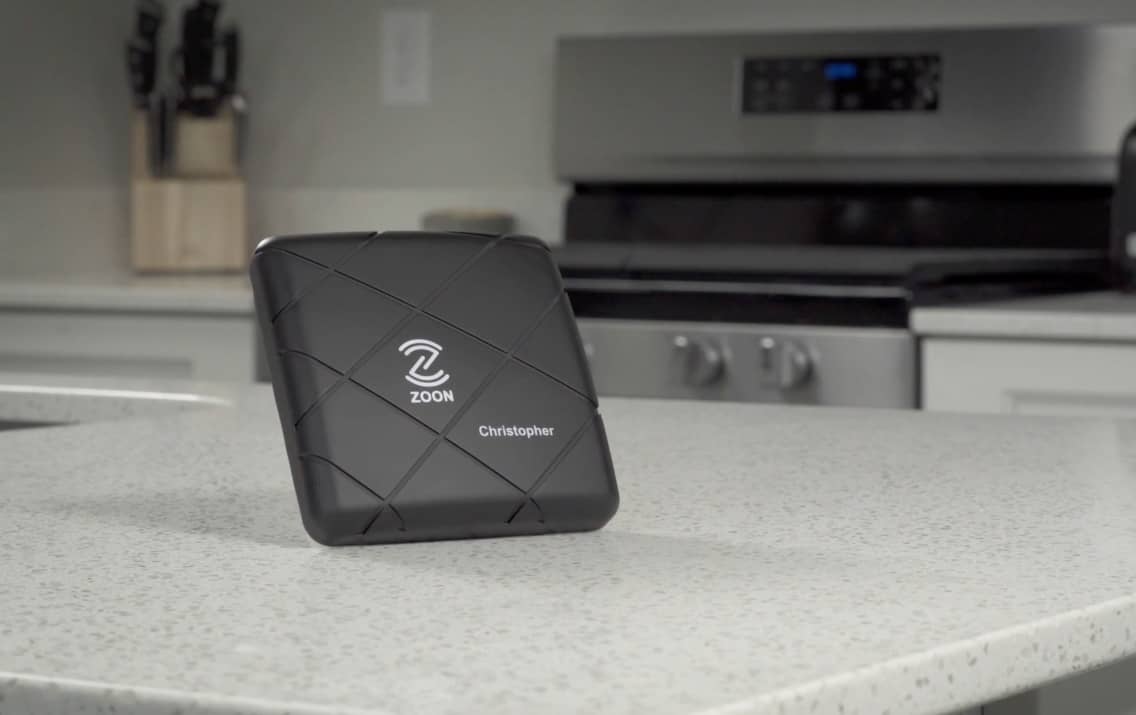 Zoon Wireless Charger Works Through Solid Objects