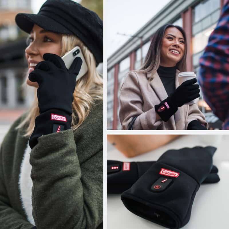 Say Goodbye to Cold Hands with Candle Heated Gloves