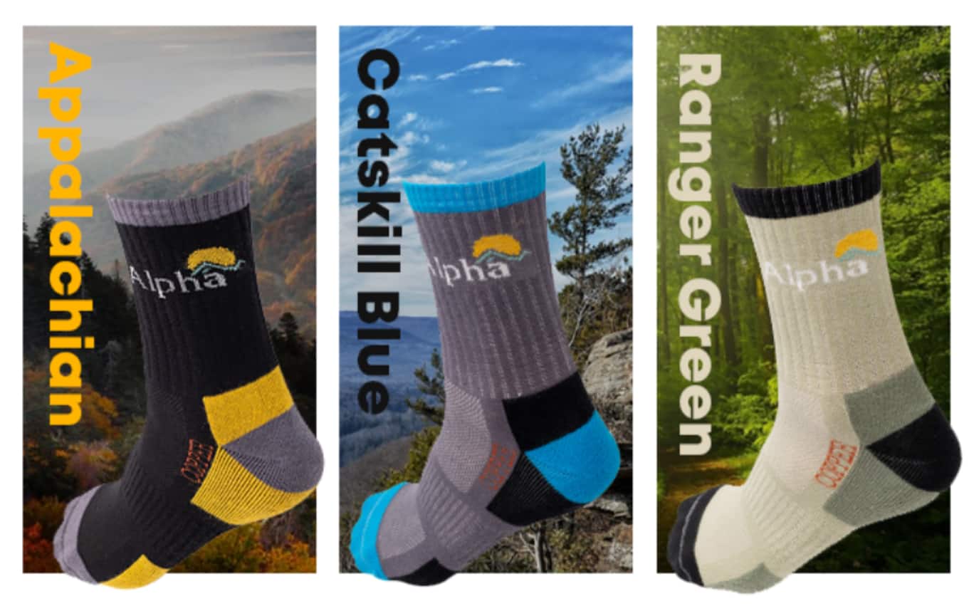 Alpha Socks - Merino Wool & Copper Socks Built for Anything