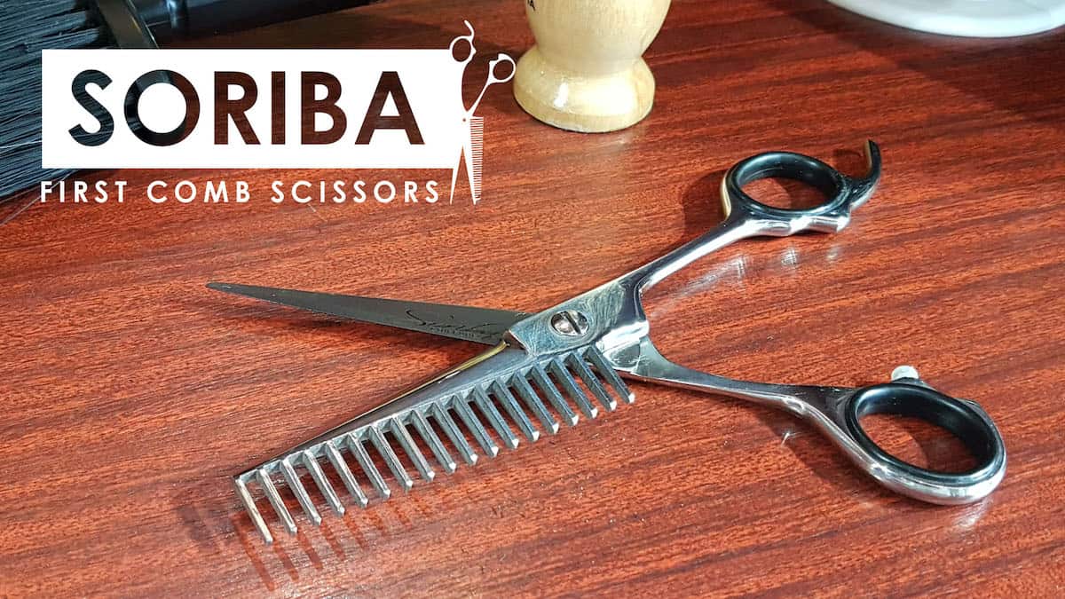 Soriba 2-in-1 Comb Scissors