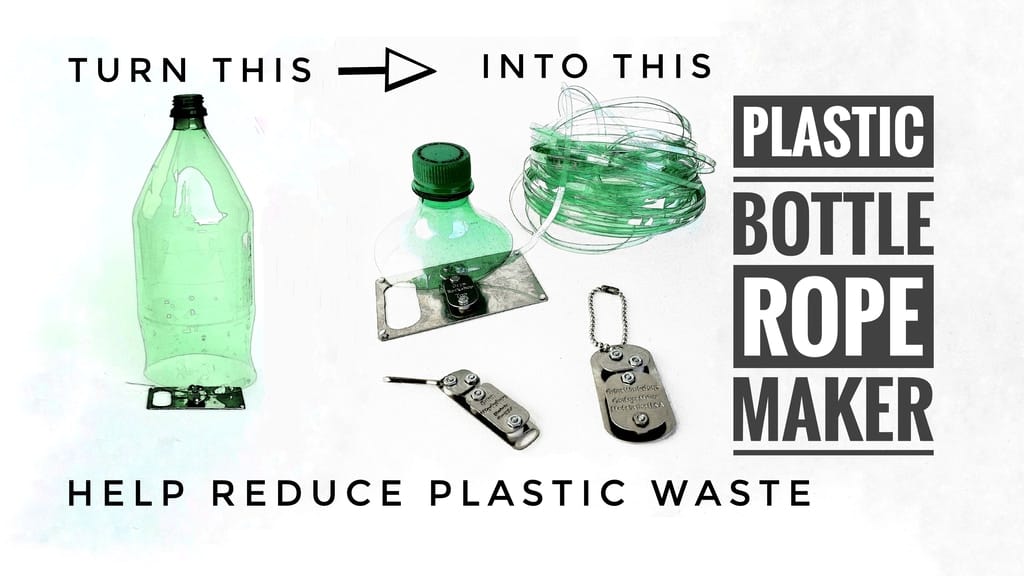 Turn Plastic Bottles Into Rope With This Amazing Tool
