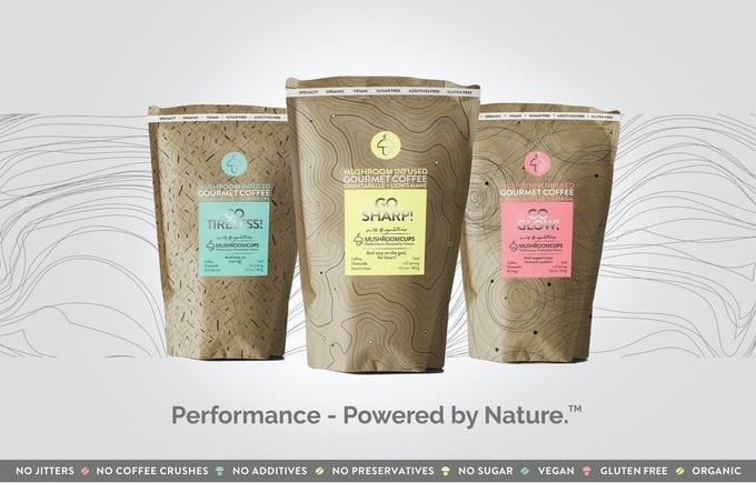 Gourmet Coffee Infused with Mushrooms