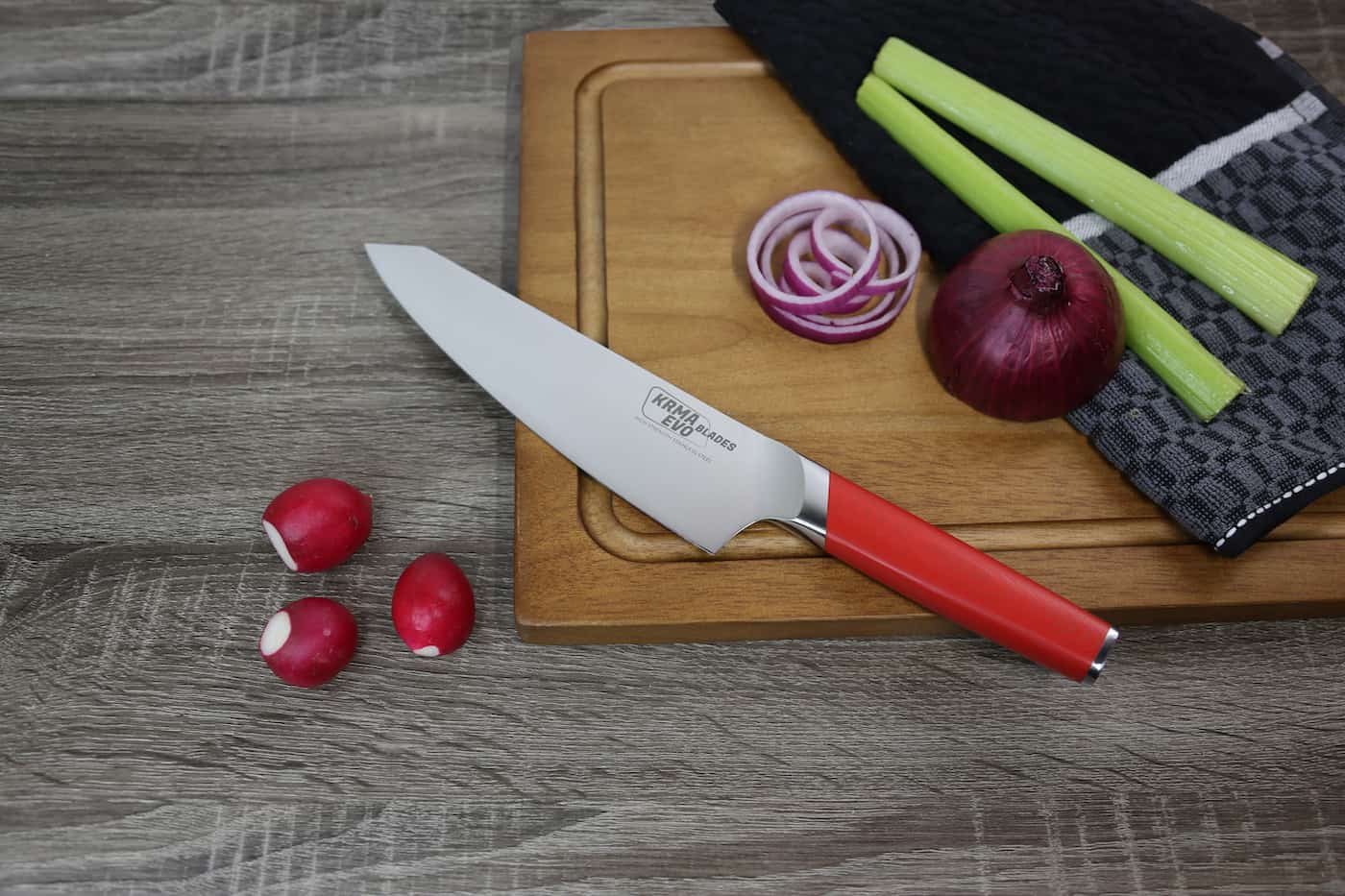 KRMA EVO Blades 8" Stainless Steel Chef's Knife