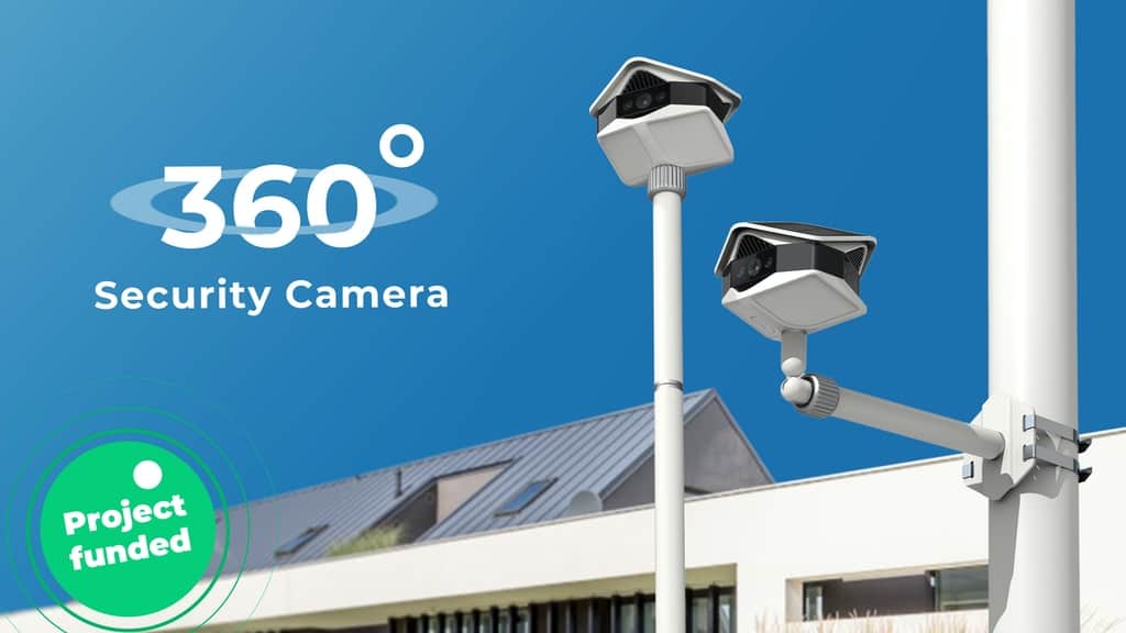 HeliosCam 360° Wireless Panoramic Security Camera