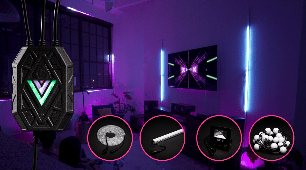 ViVi II Music Reactive Light Show System