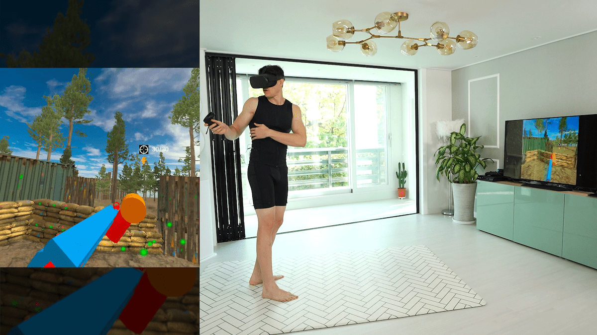 ElecSuit Haptic Bodysuit for Fitness and VR Gaming