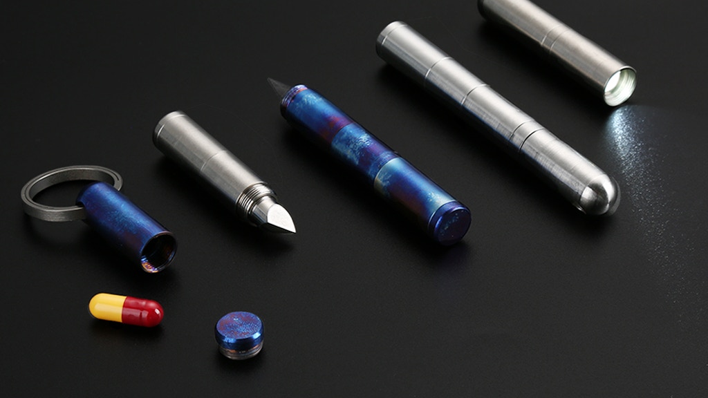 T-Mation Customizable Titanium EDC Tool