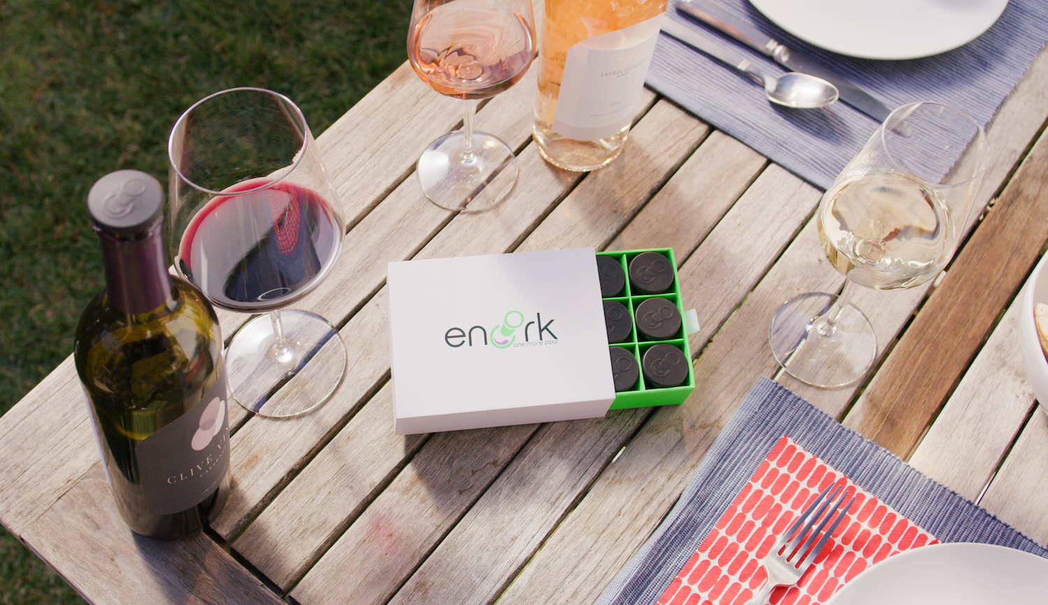Never Waste Wine Again With the Encork Bottle Stopper