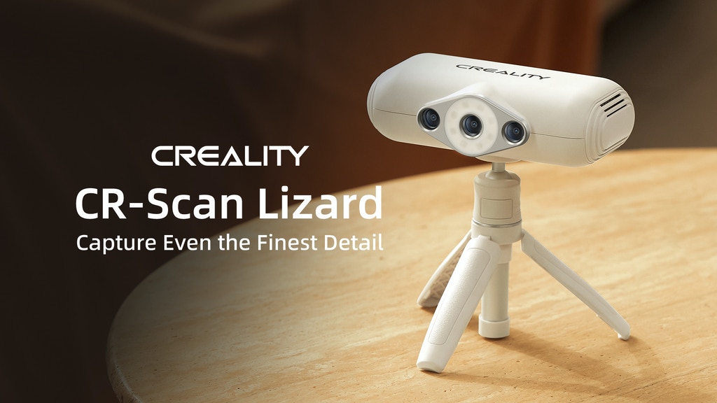 Creality CR-Scan Lizard Can Convert Anything into a 3D Model