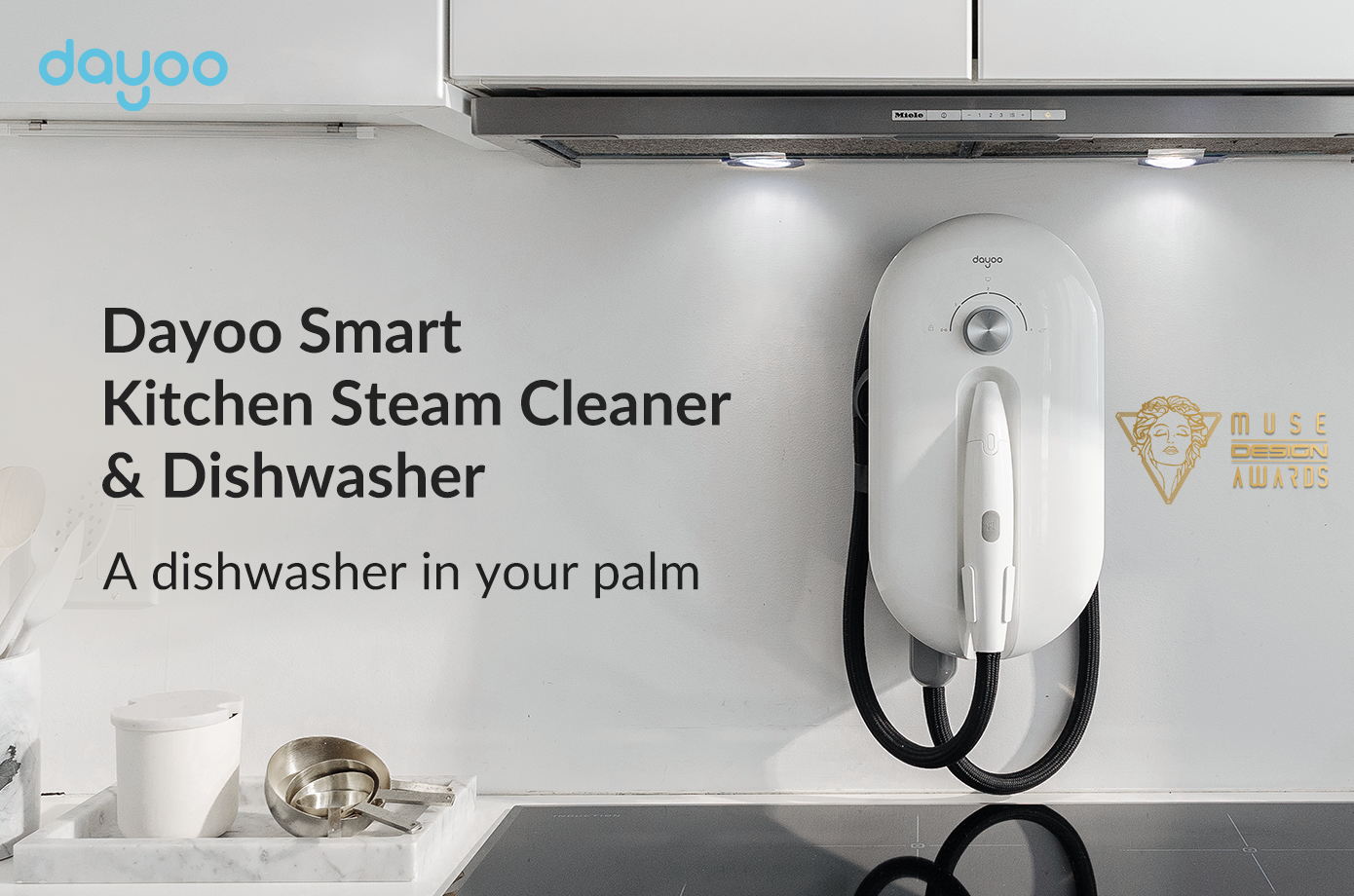 Dayoo Steam Cleaner and Handheld Dishwasher