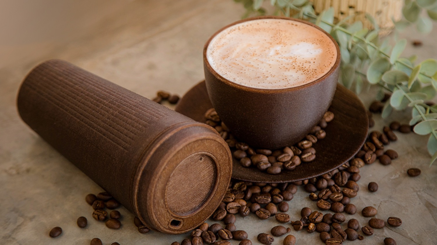 Meet the Reusable Coffee Cup Made From Coffee