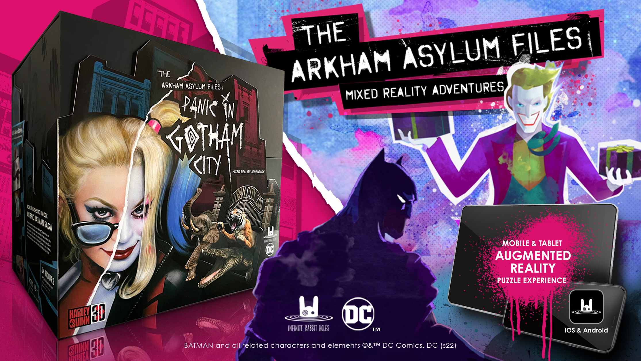 The Arkham Asylum Files Mixed Reality Board Game