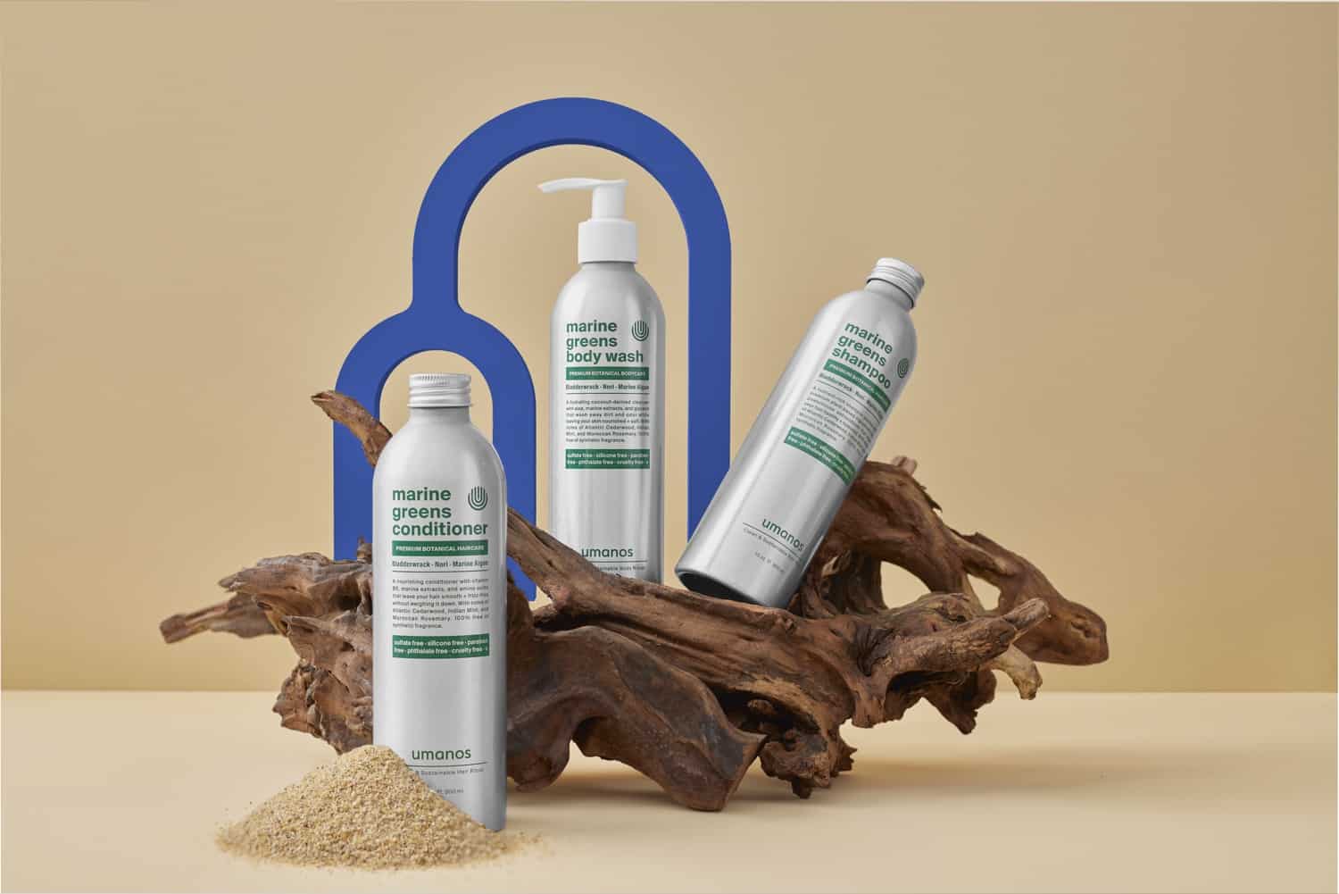 Umanos Marine Greens Sustainable Bodycare Collection