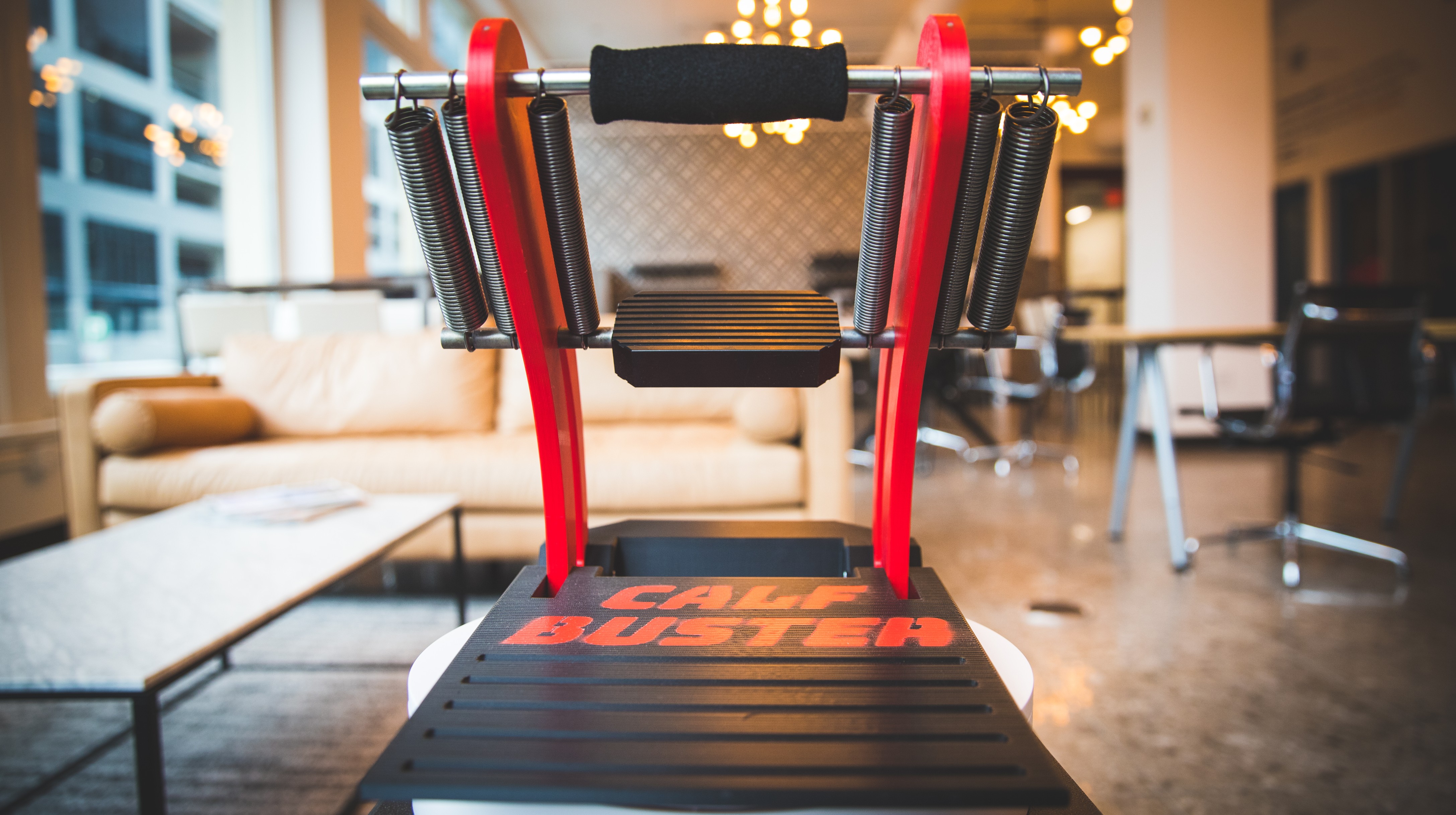 Calf Buster: Stronger, Bigger Calf Muscles. Anytime. Anywhere