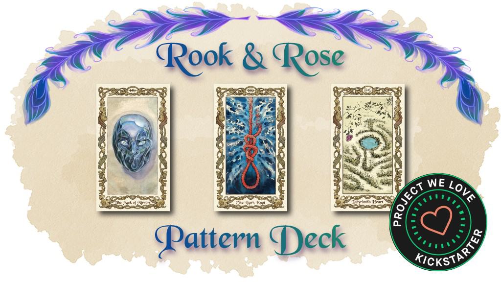 <strong>Unveiling the Magic of Rook and Rose Pattern Deck: A Journey into Divination and Fantasy</strong>