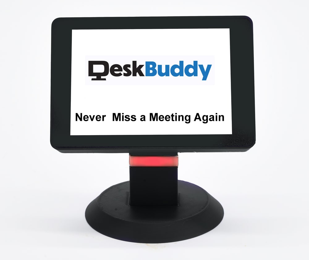 DeskBuddy: A Stylish Sidekick for Meeting Reminders!