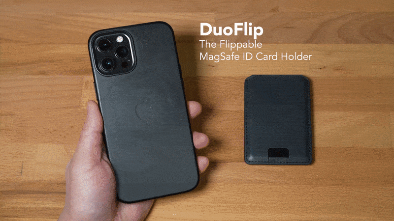 Flip, Tap, Stand: MagSafe ID Card Holder
