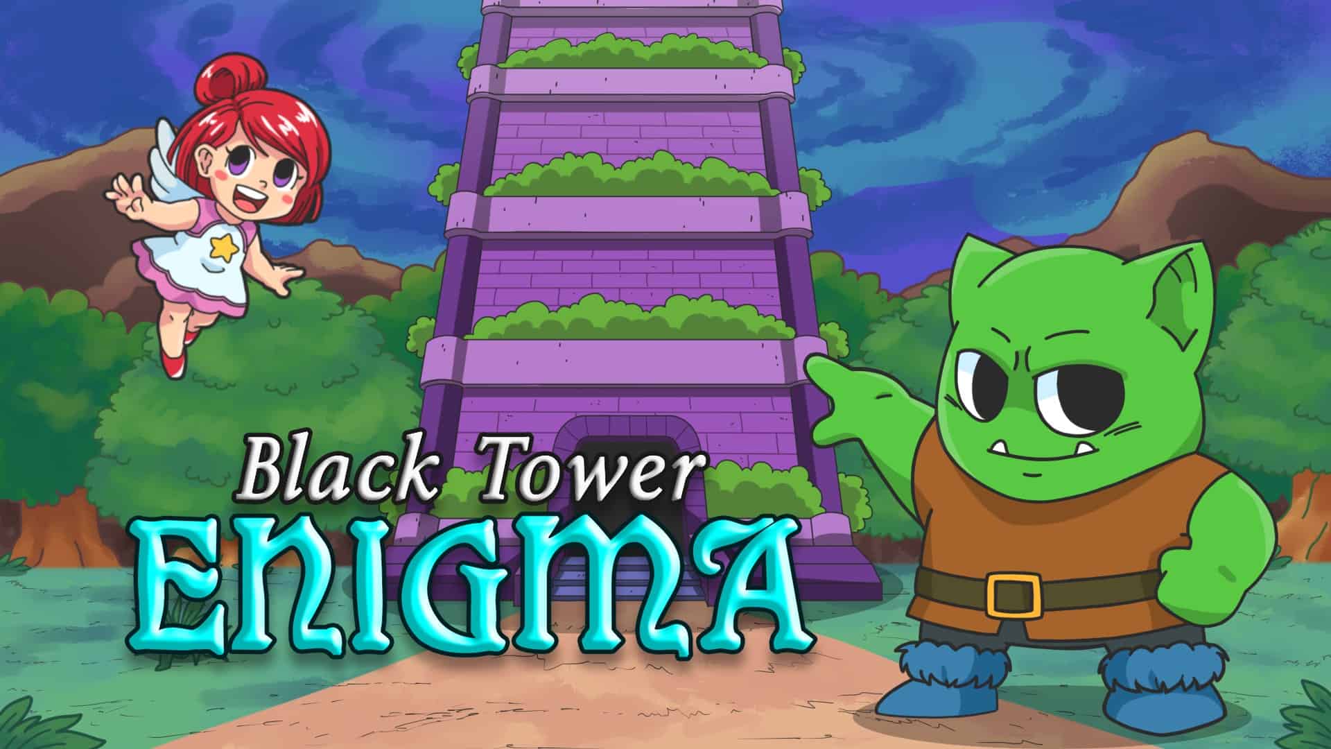 Black Tower Enigma: Old-School Game Boy Fun with New Puzzles & Riddles